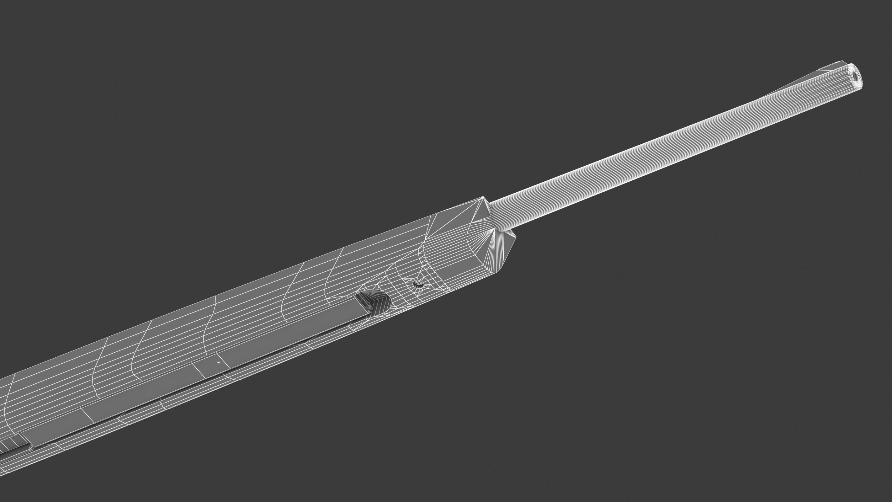 Daisy VL Low Poly Low-poly 3D model_27