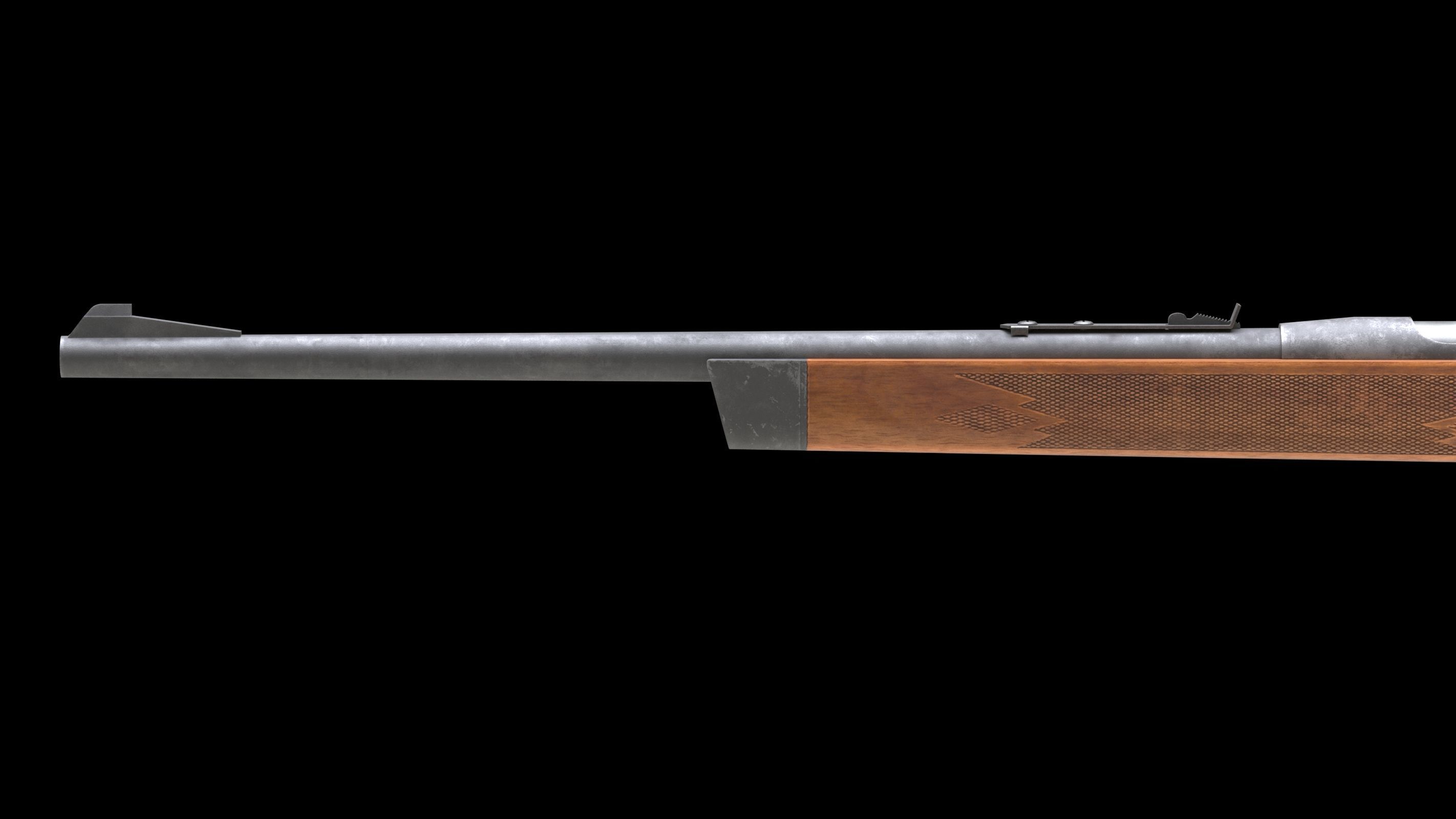 Daisy VL Low Poly Low-poly 3D model_7