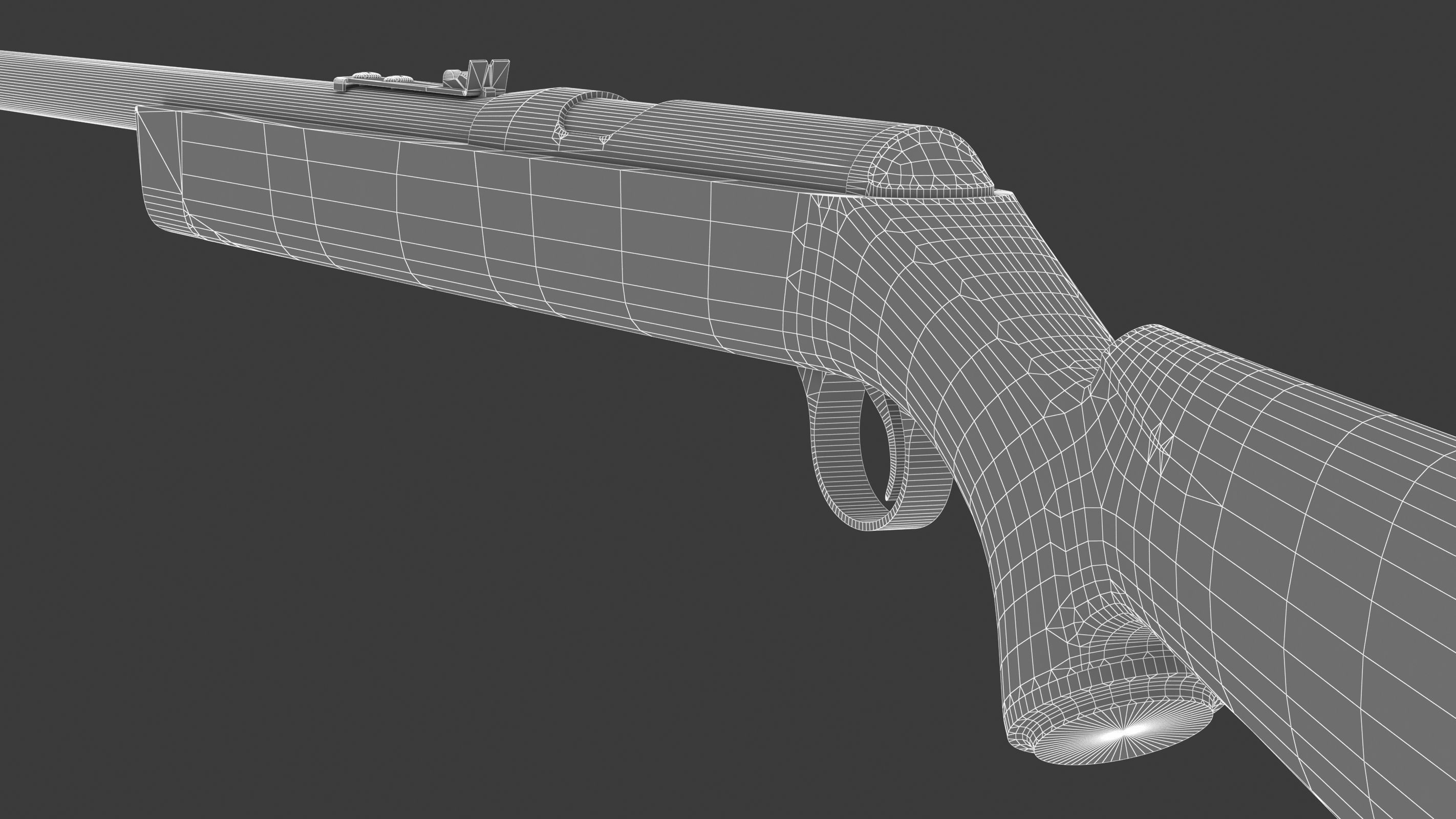 Daisy VL Low Poly Low-poly 3D model_21