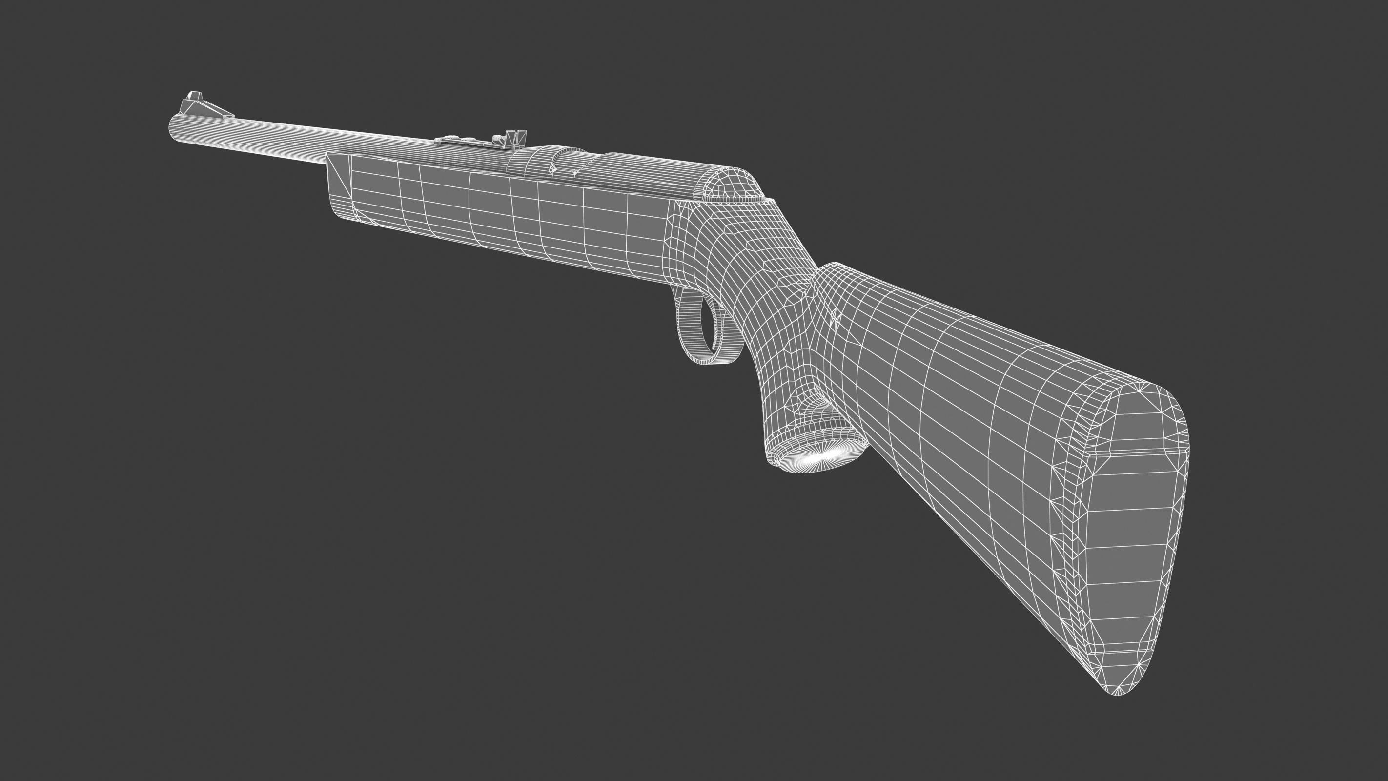 Daisy VL Low Poly Low-poly 3D model_16