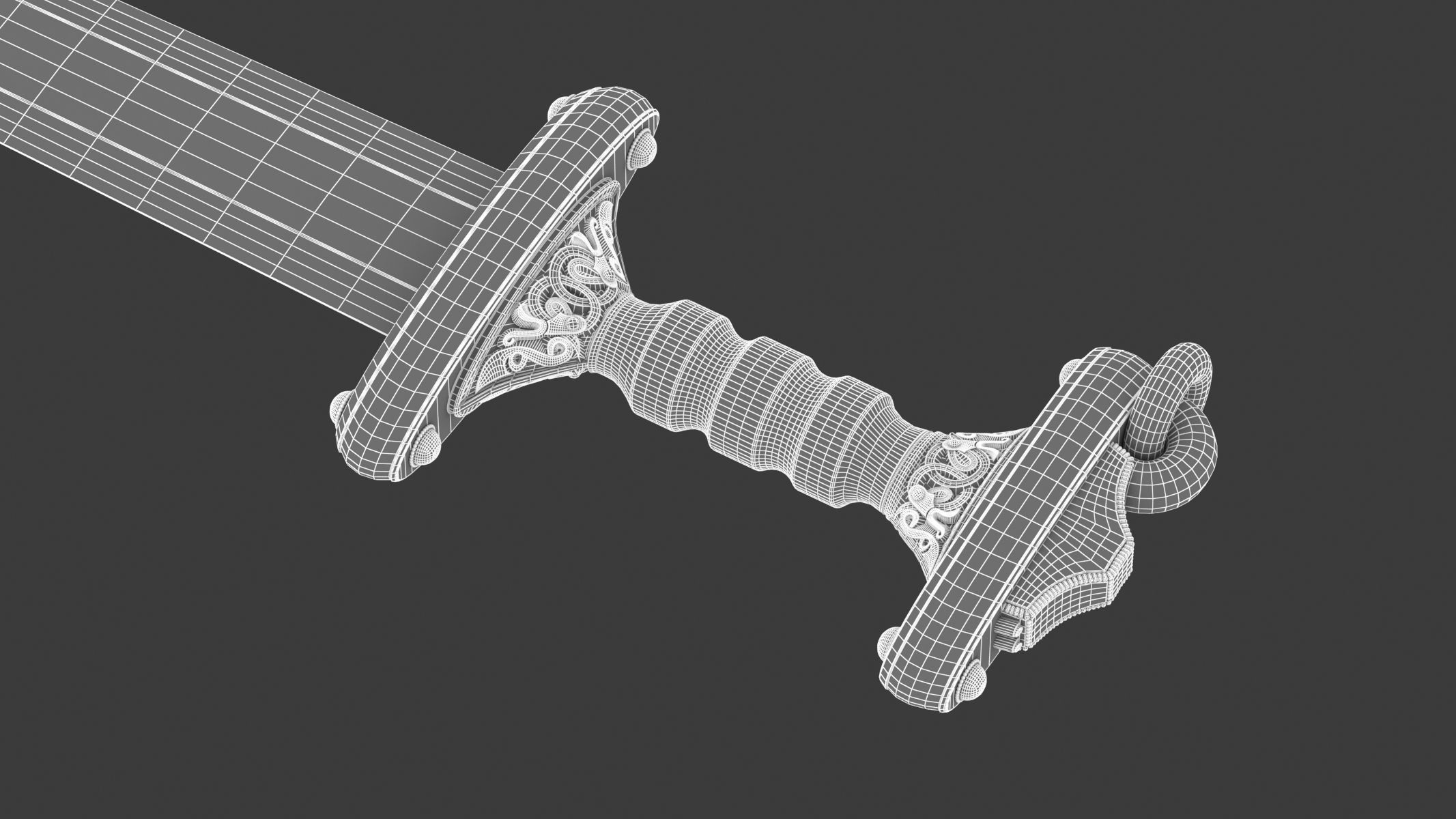  Migration Period Low-poly 3D model_8