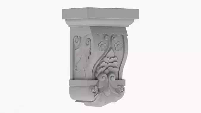 Scroll Corbel 14