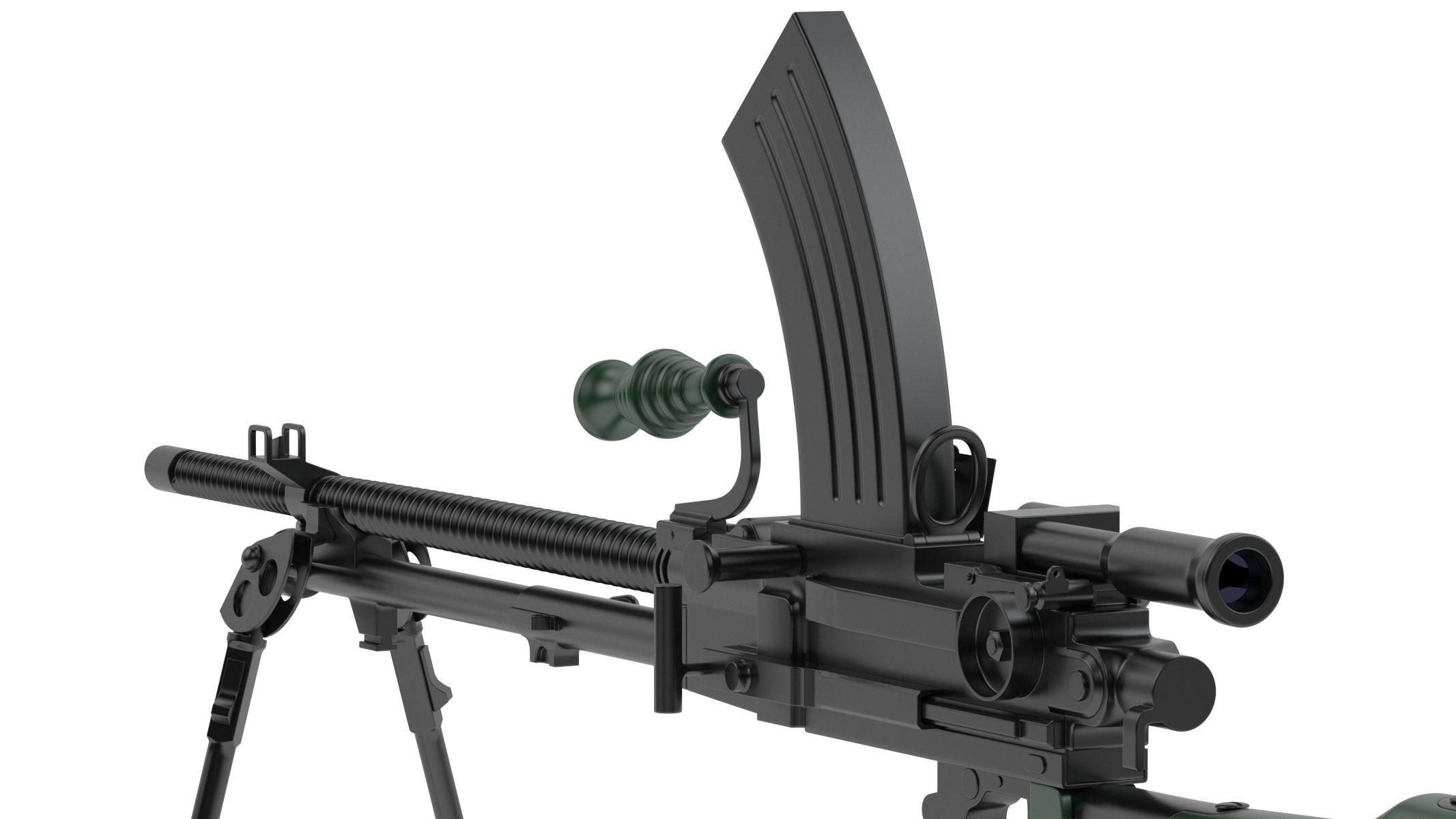 Type 96 light machine gun 3D model_6