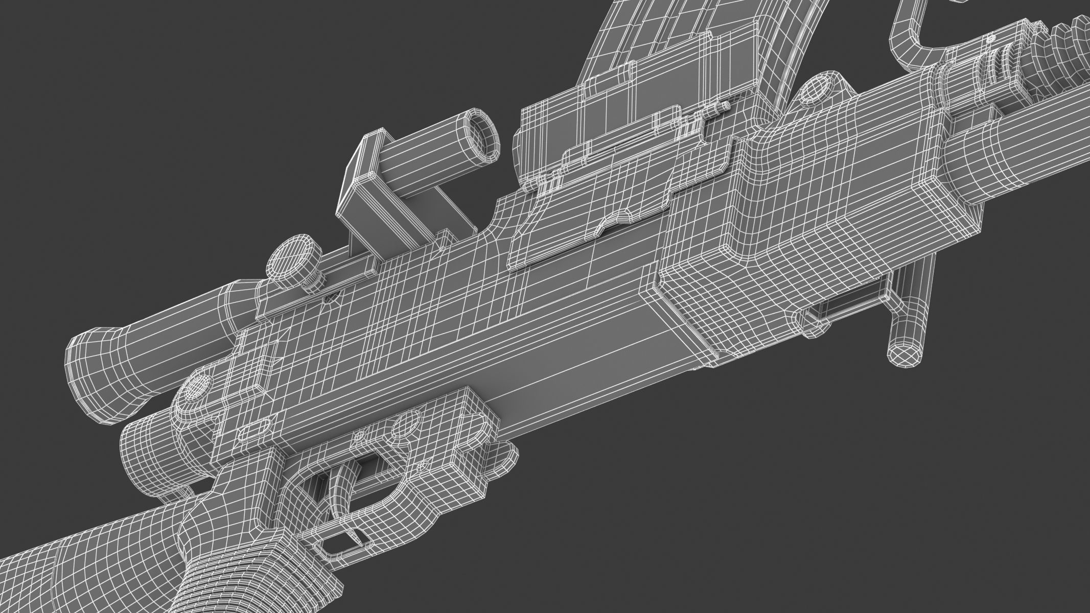 Type 96 light machine gun 3D model_28