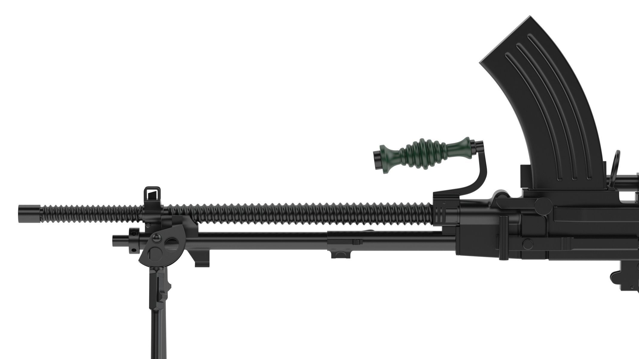 Type 96 light machine gun 3D model_7