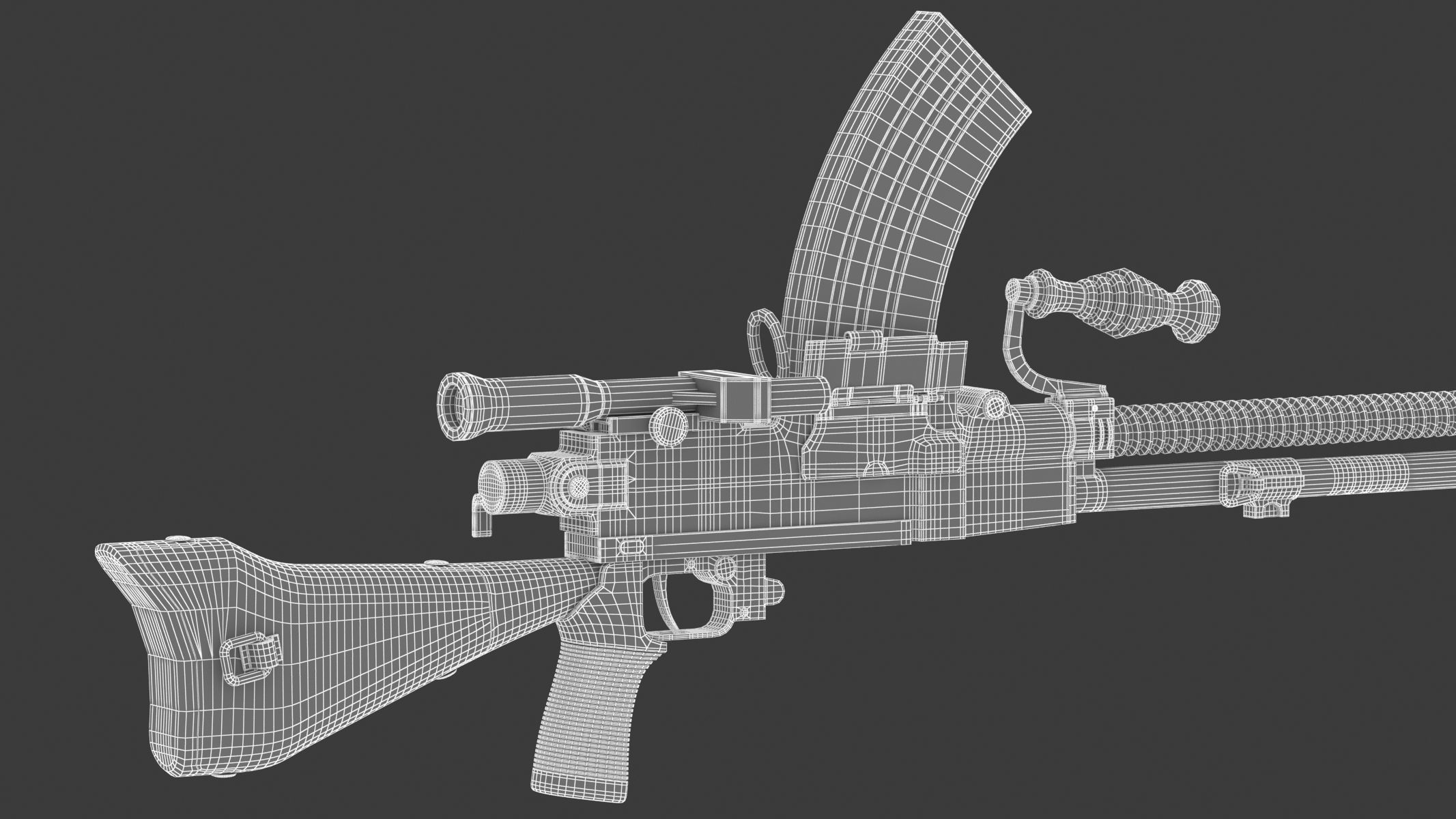 Type 96 light machine gun 3D model_20