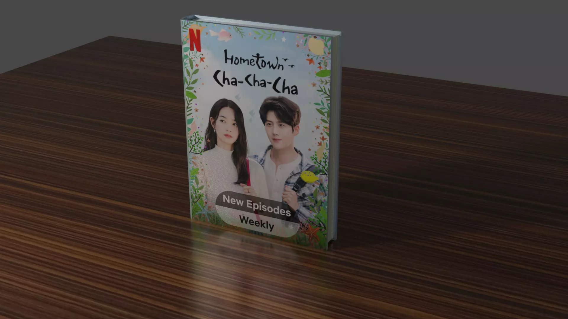 Hometown Cha-Cha-Cha Book Free low-poly 3D model