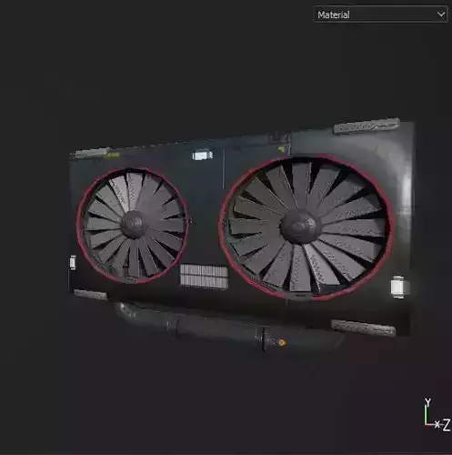 SciFi Aircon Ventilation PBR 4K