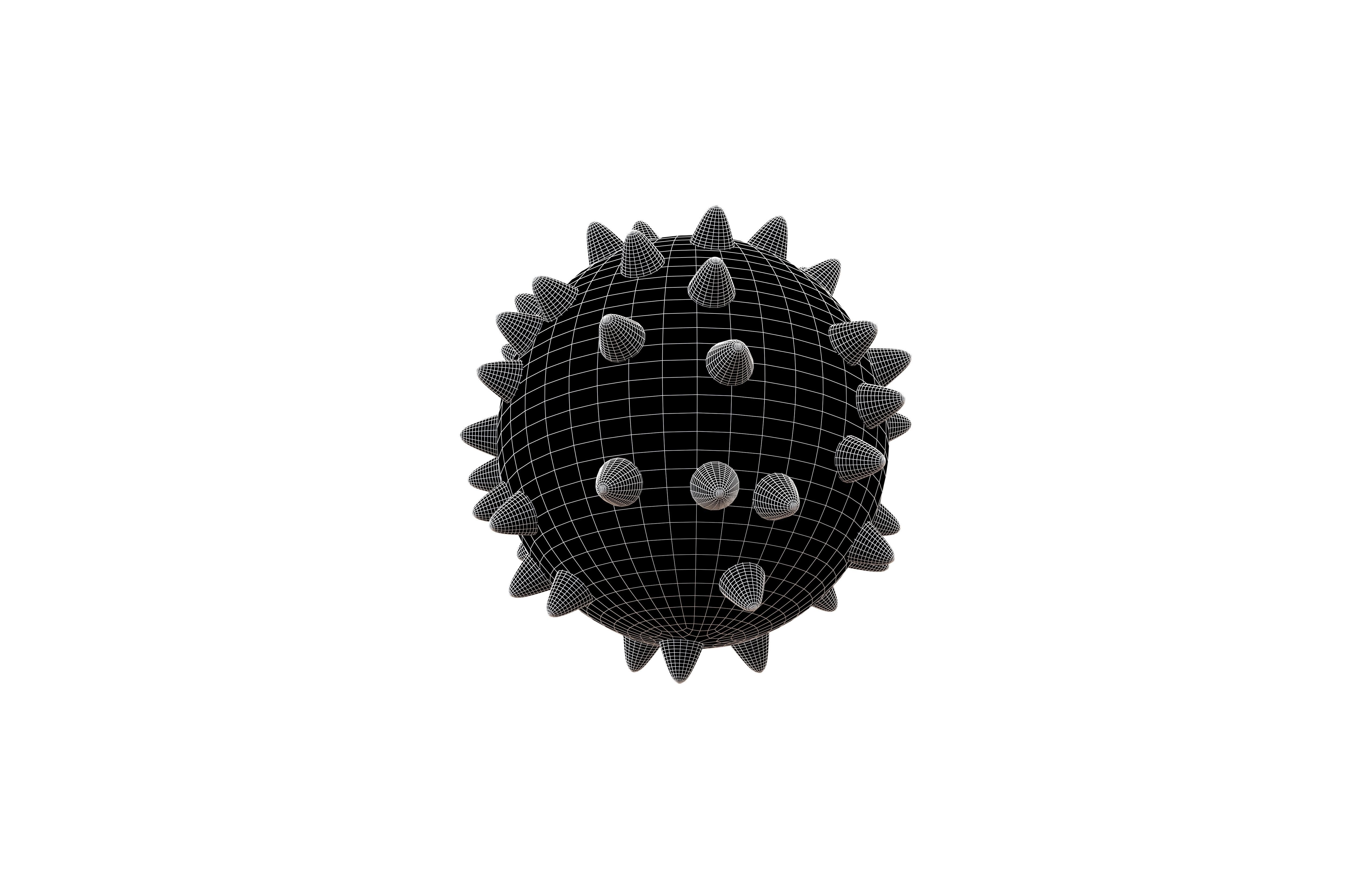 Bacteria v3 001 Low-poly 3D model_8
