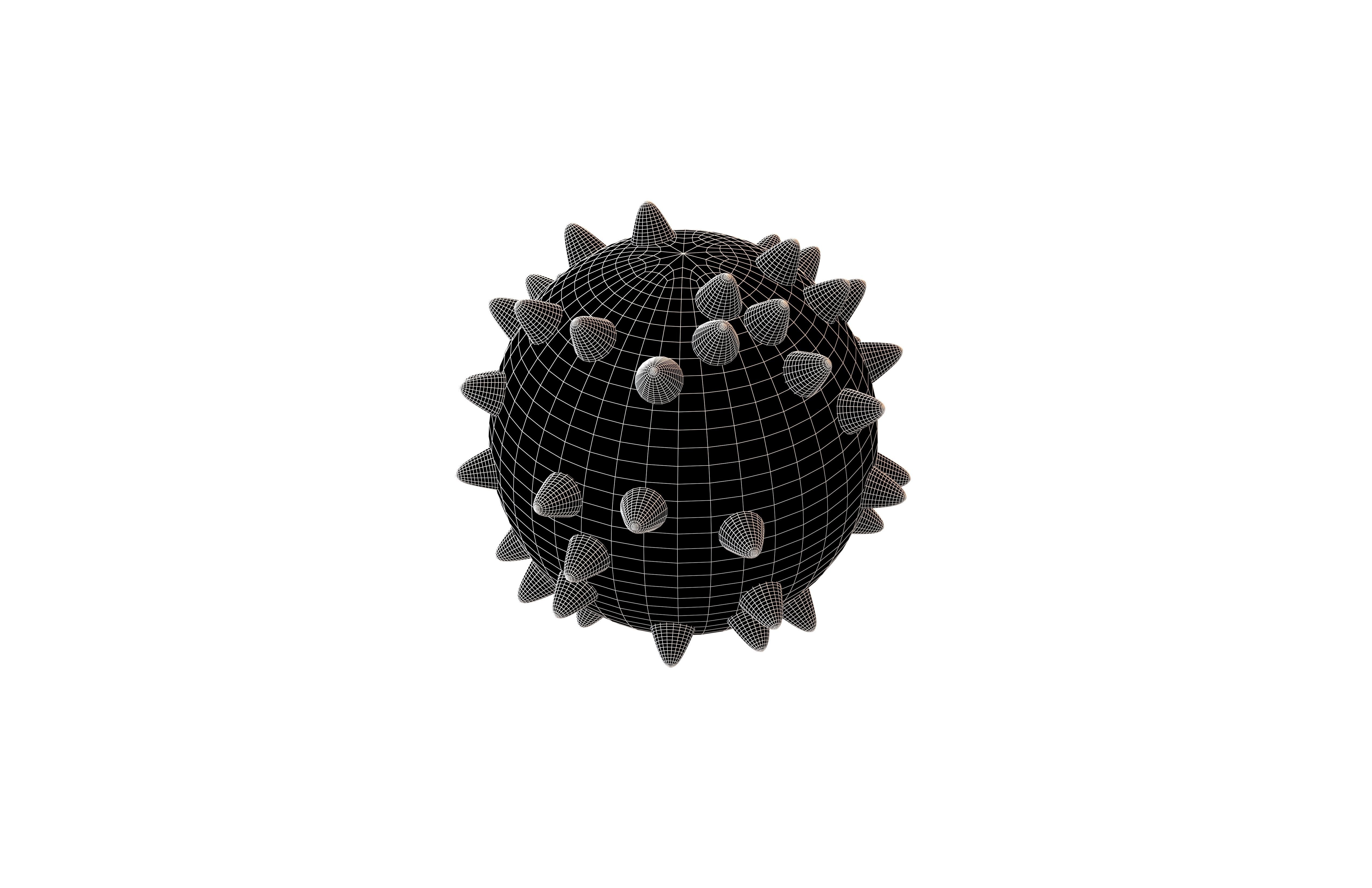 Bacteria v3 001 Low-poly 3D model_7