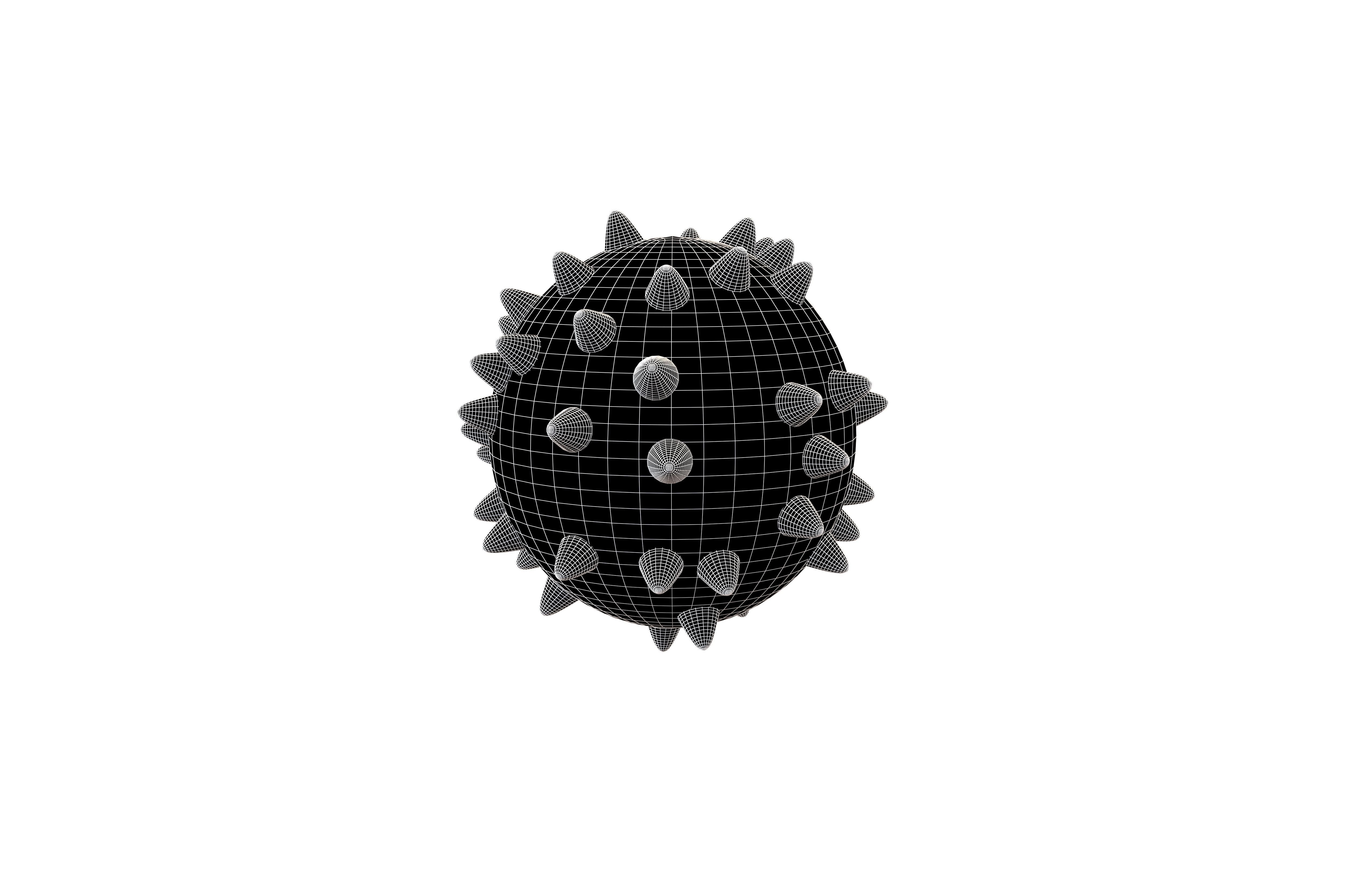 Bacteria v3 001 Low-poly 3D model_6