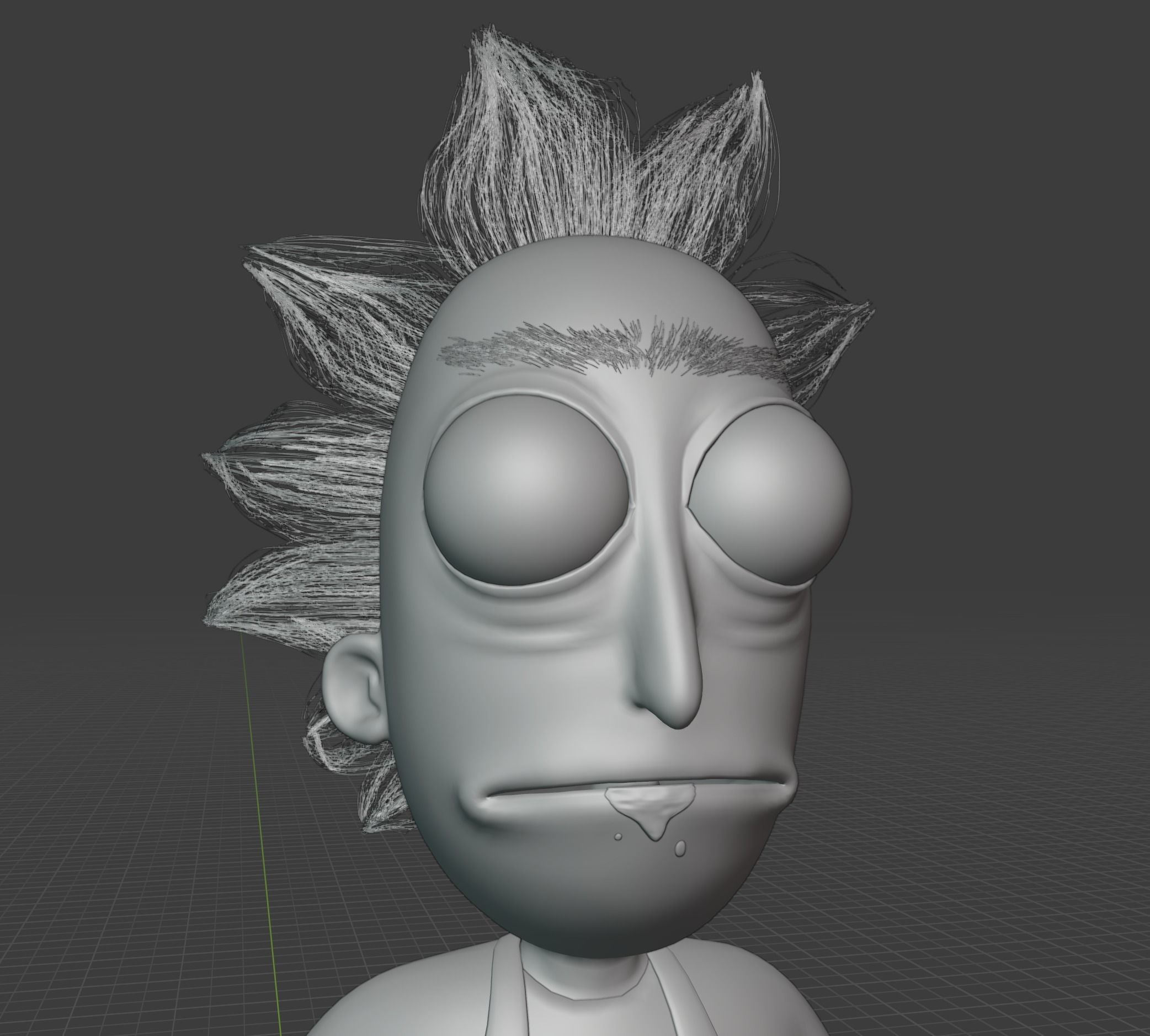 Rick and Morty Rick Sanchez Character 3D model_9