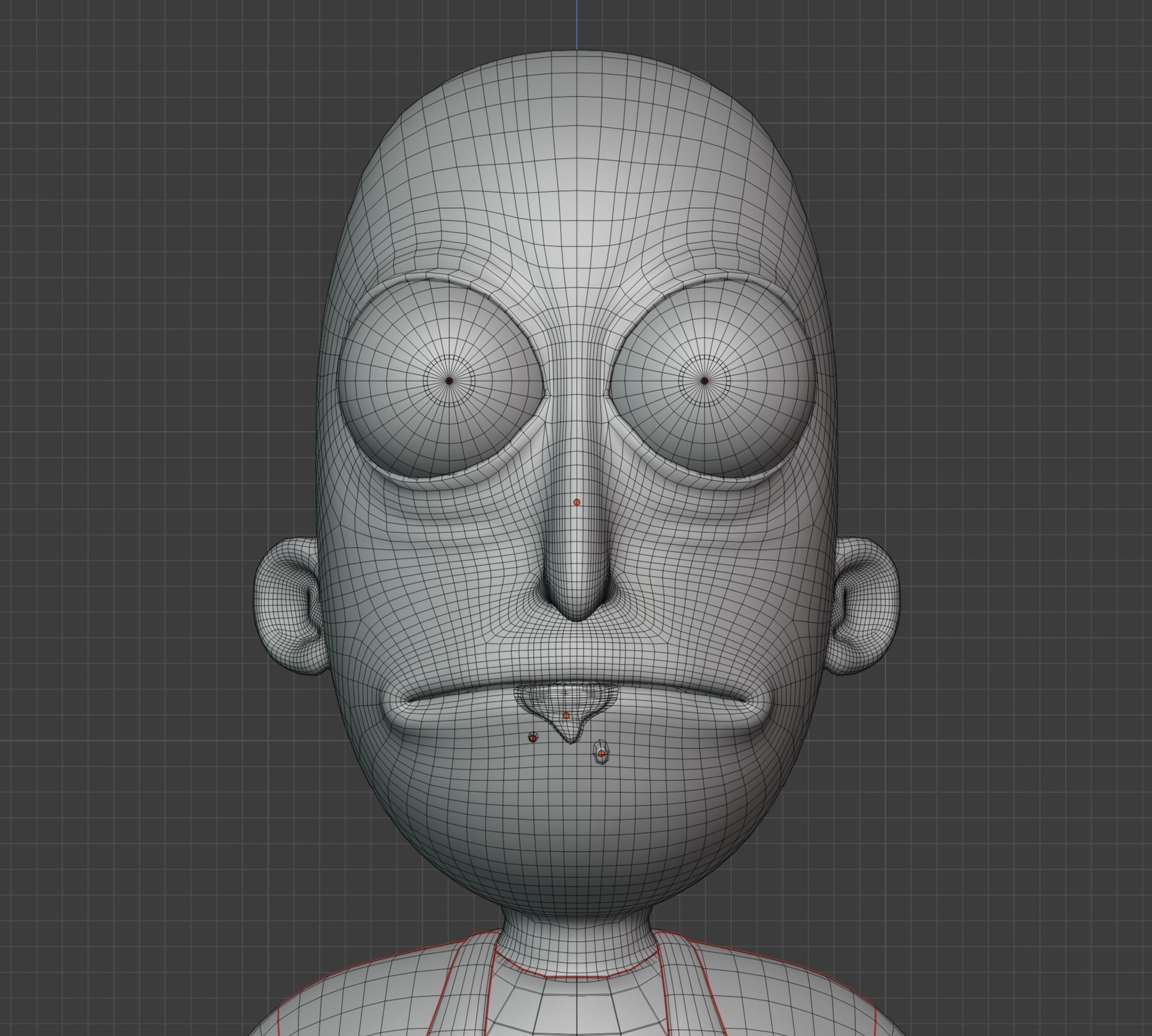 Rick and Morty Rick Sanchez Character 3D model_7
