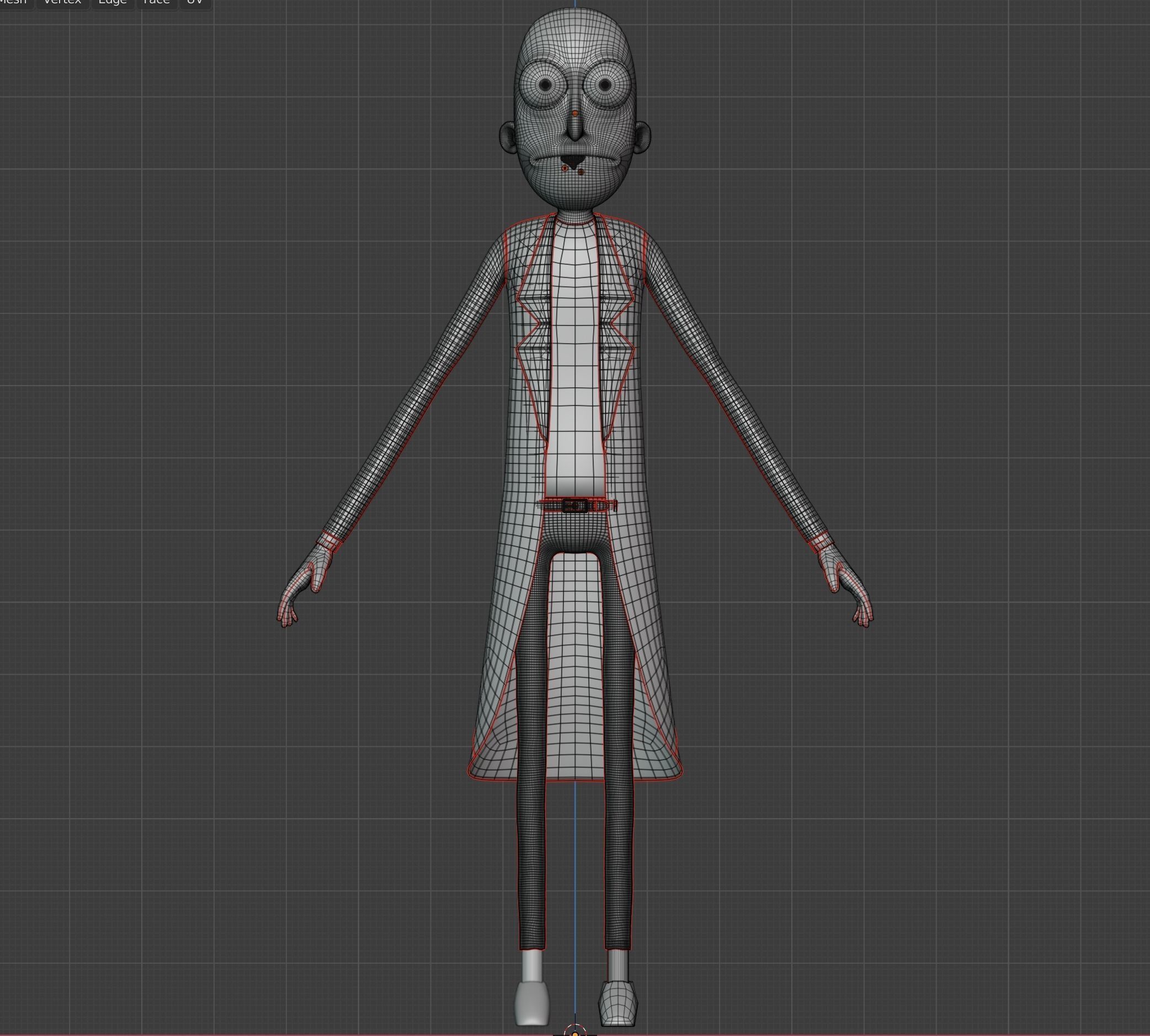 Rick and Morty Rick Sanchez Character 3D model_8