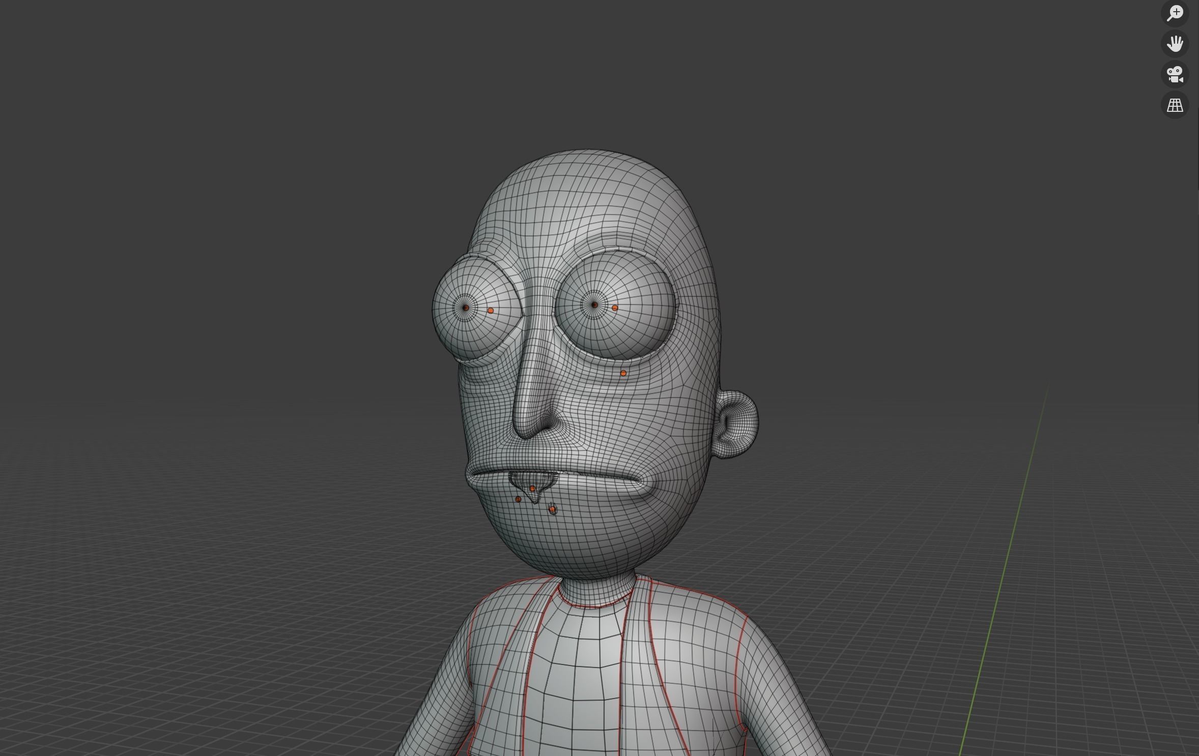 Rick and Morty Rick Sanchez Character 3D model_10