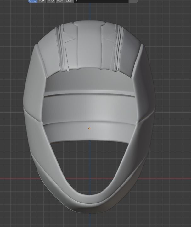 Kamen rider 01 zero one shining assault hopper helmet 3D print model_16