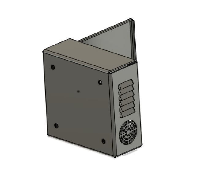 CPU Cabinet 3D model_4