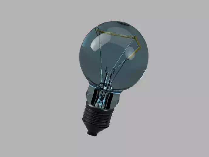 Electric Bulb 3D model_0
