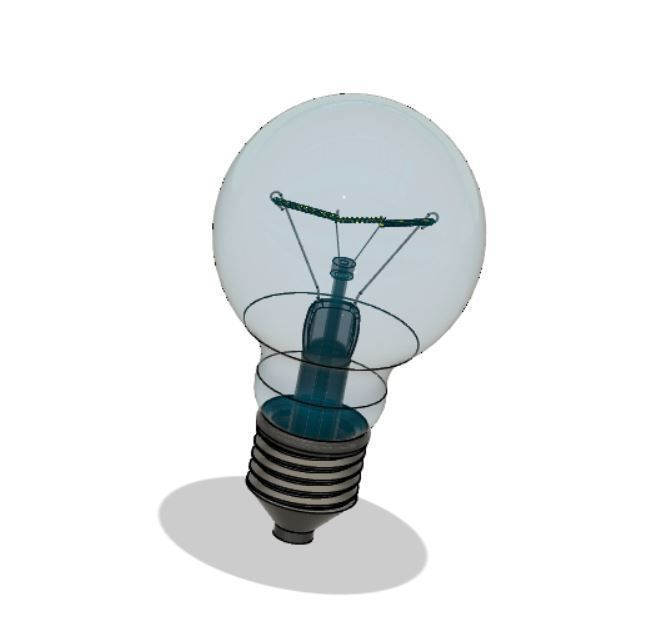 Electric Bulb 3D model_3