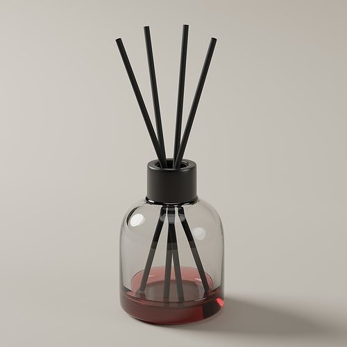diffuser vial 3D model Free 3D model