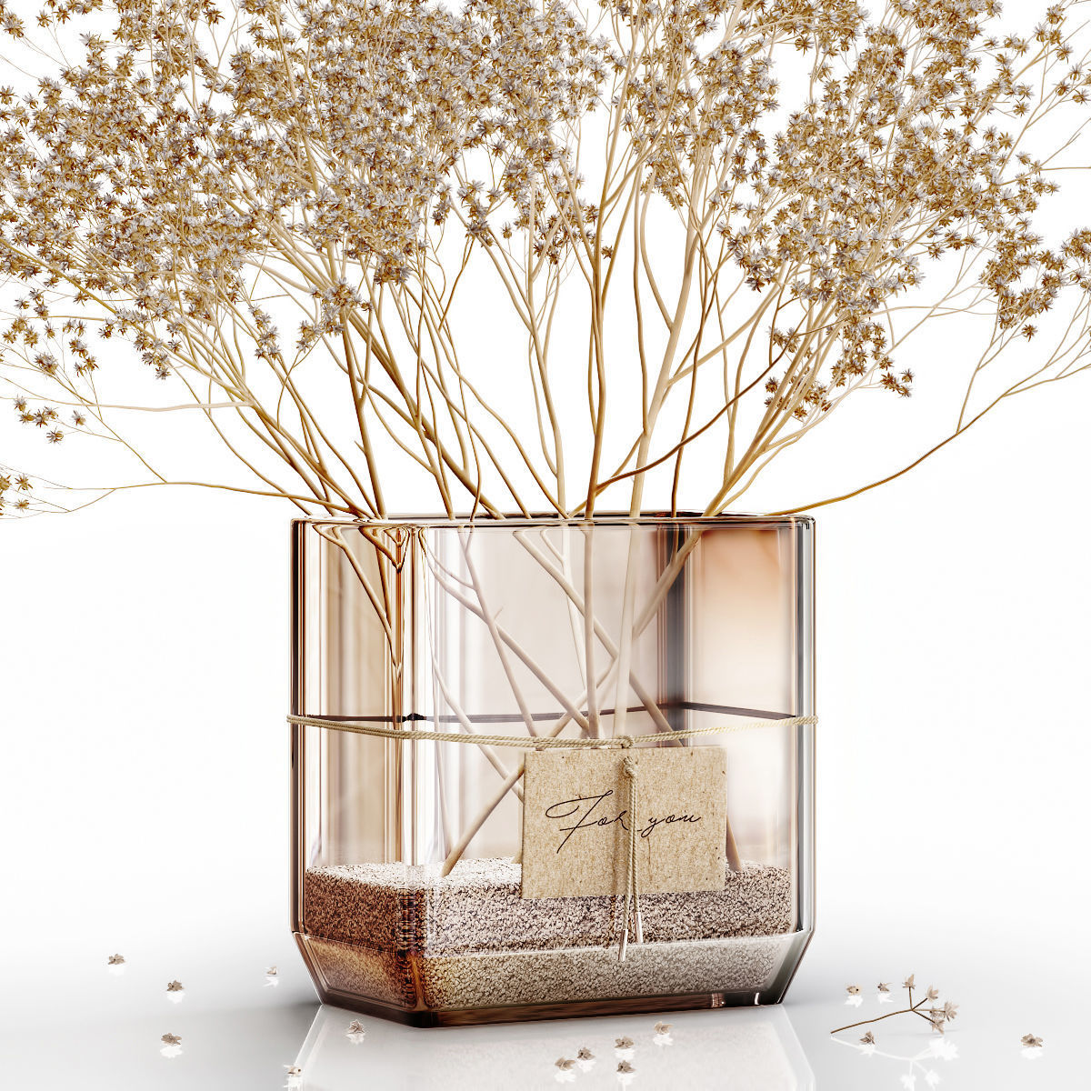 Dry flowers 6 3D model_3