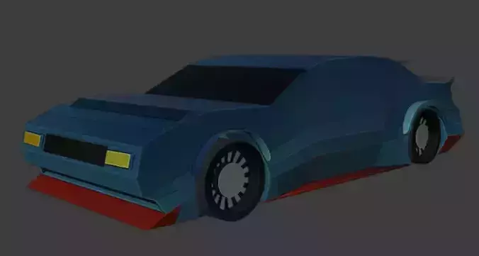 Low-Poly Car