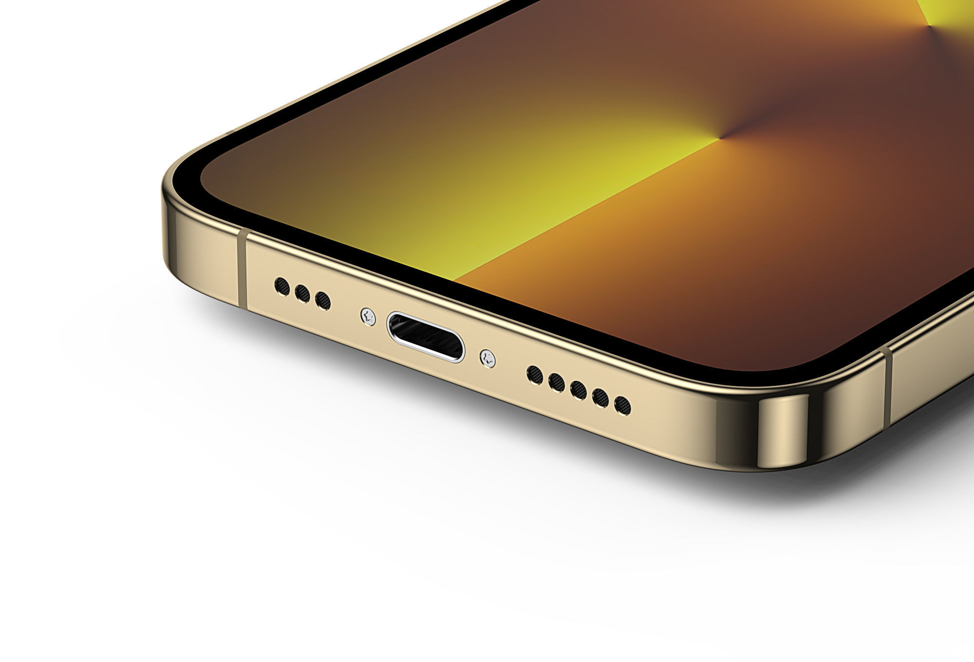 Apple iphone 13 Pro mobile phone 3D model 3D model_4