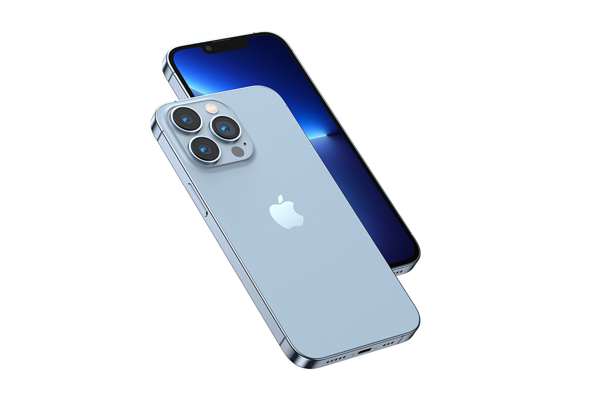 Apple iphone 13 Pro mobile phone 3D model 3D model_12