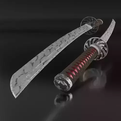 Katana sword Free 3D model