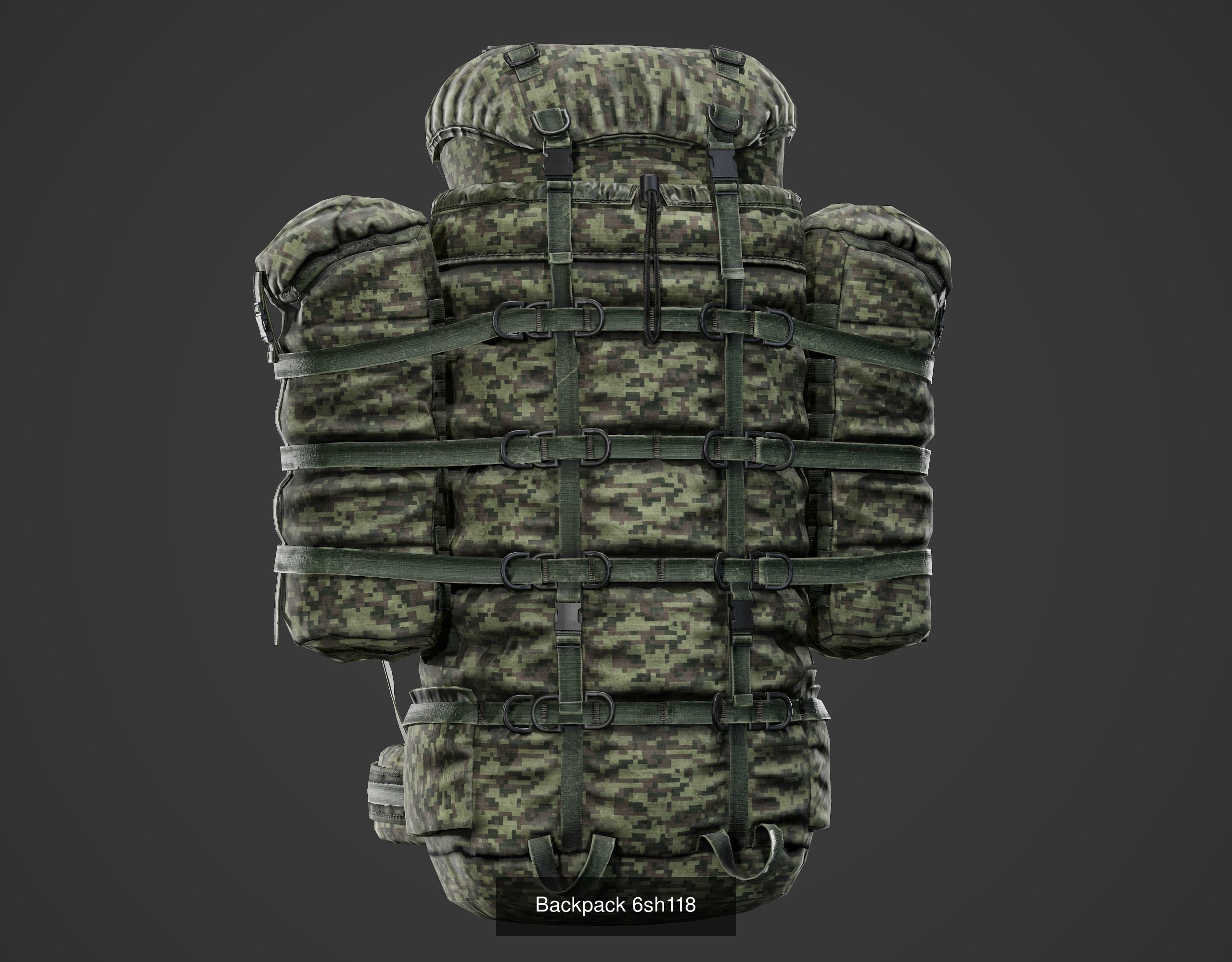 Small tactical pack 3D Model Collection_5