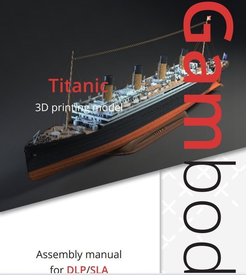 Titanic 3D print model_2