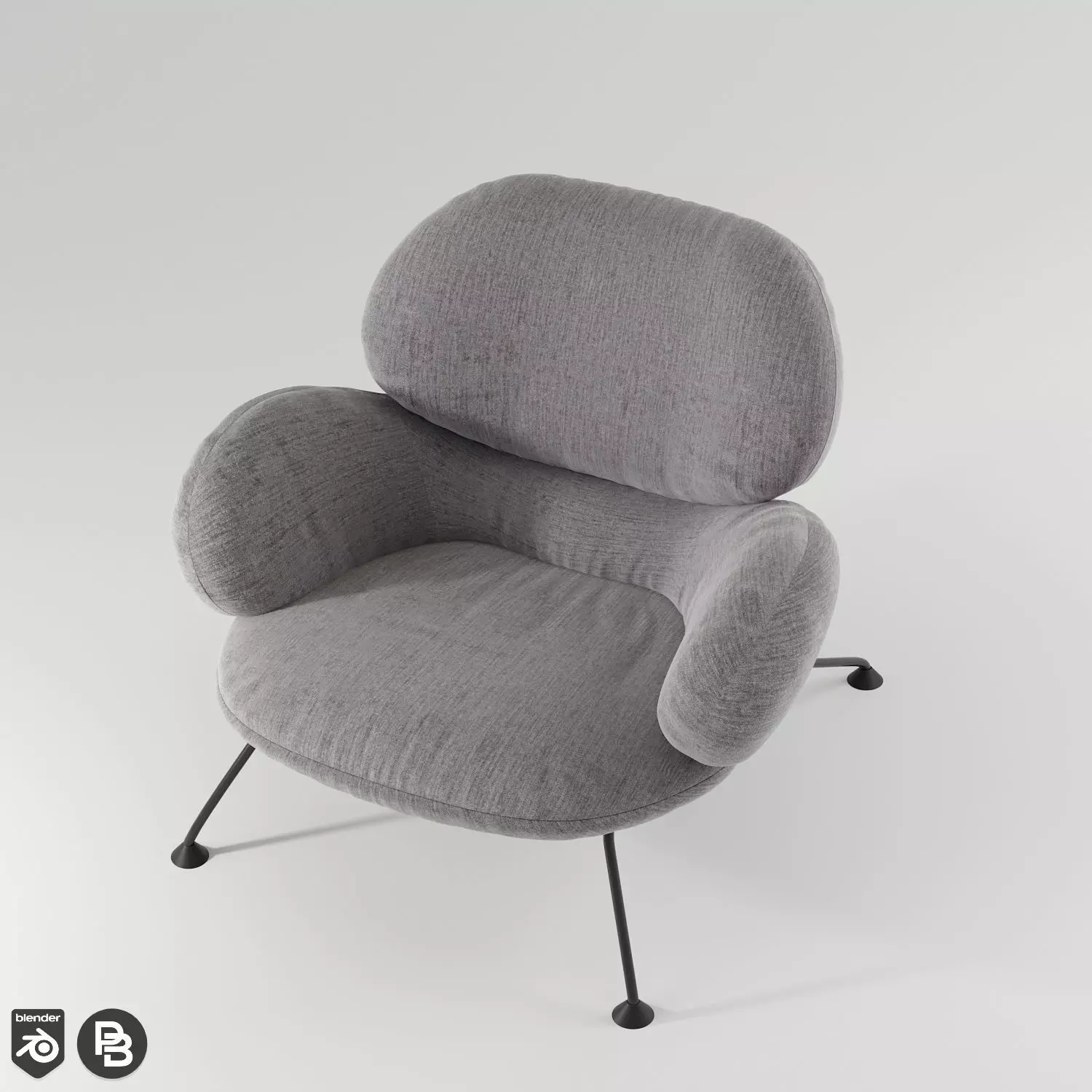 Baixa armchair 3D model