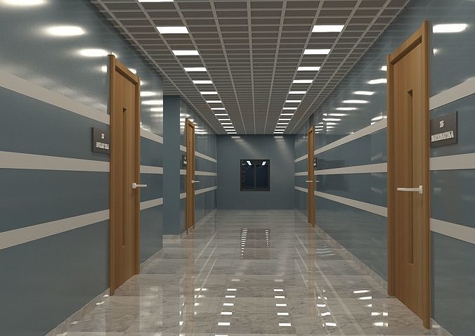 Armstrong ceiling Low-poly 3D model