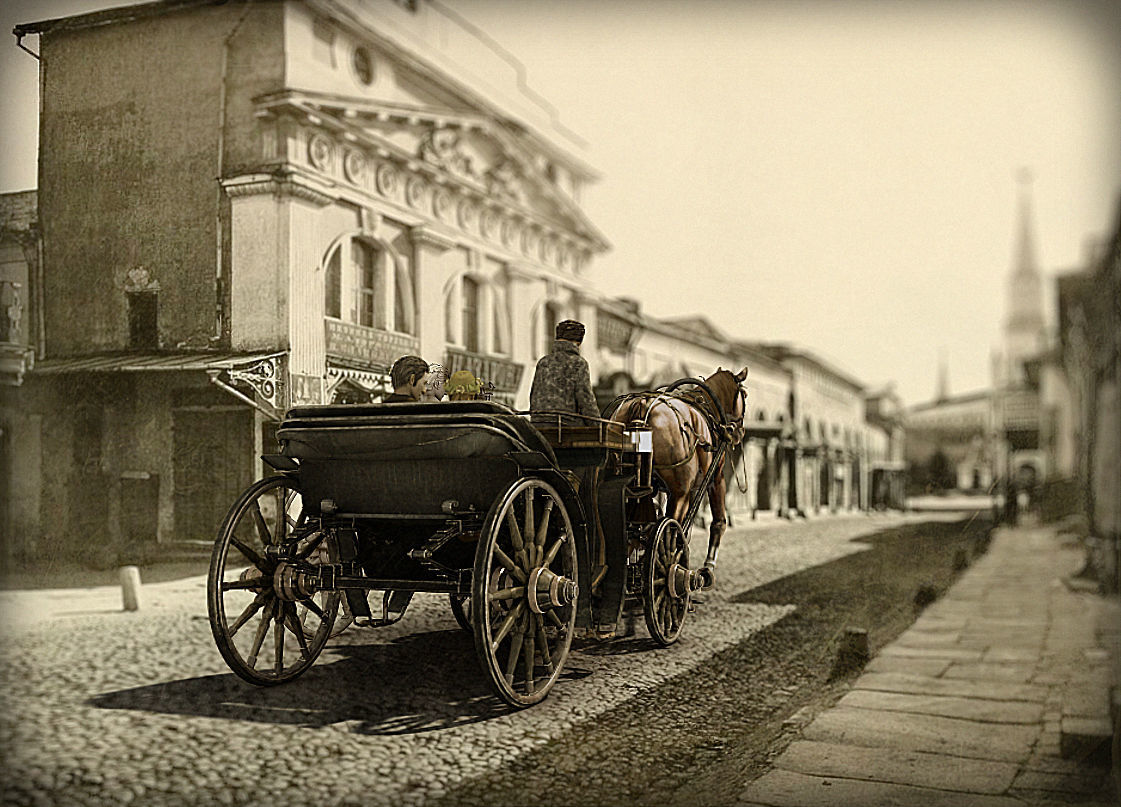 cab droshky 3D model_0