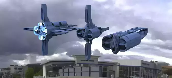 Spaceship design 3 designs