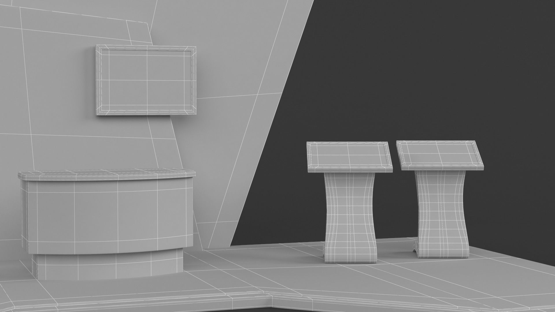 Exhibition Stand Design 3D model_9