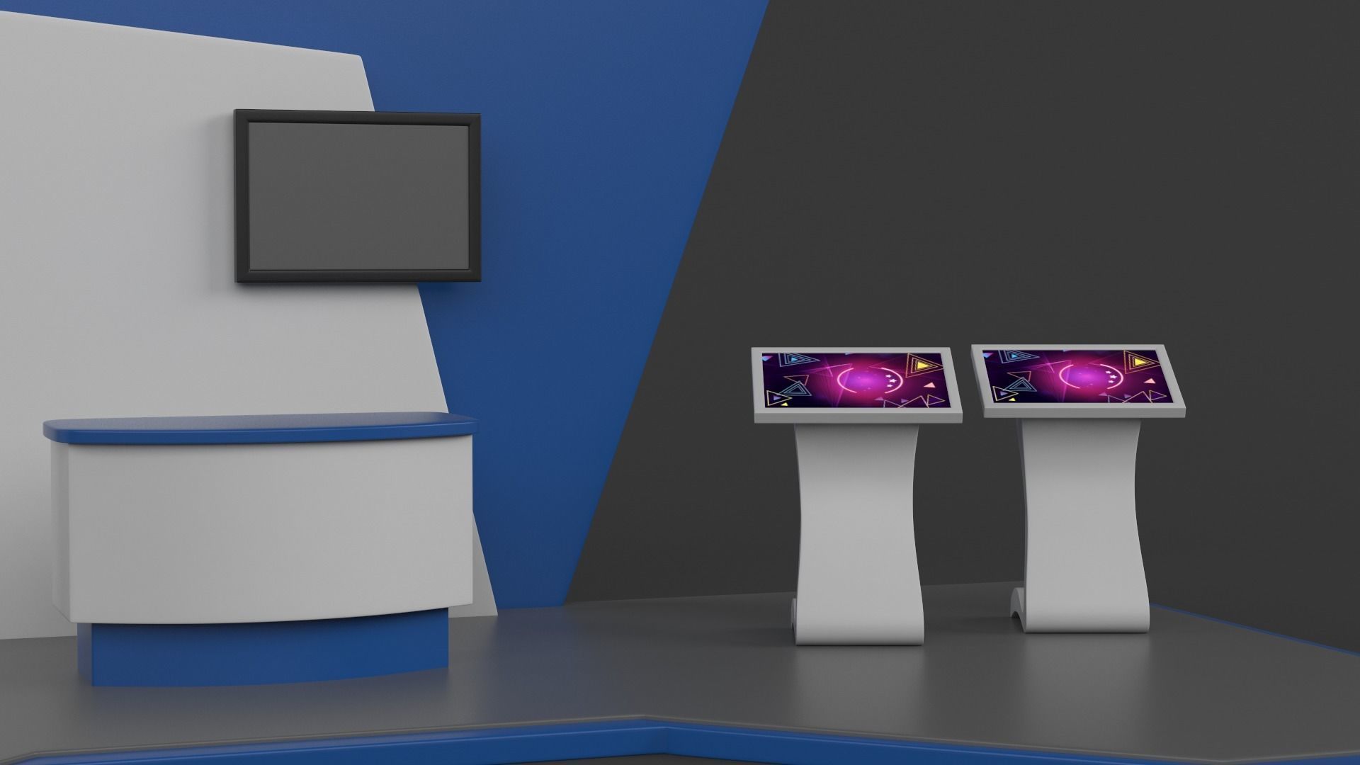 Exhibition Stand Design 3D model_3