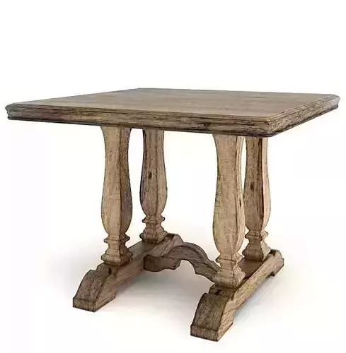 American Brown Wooden Table