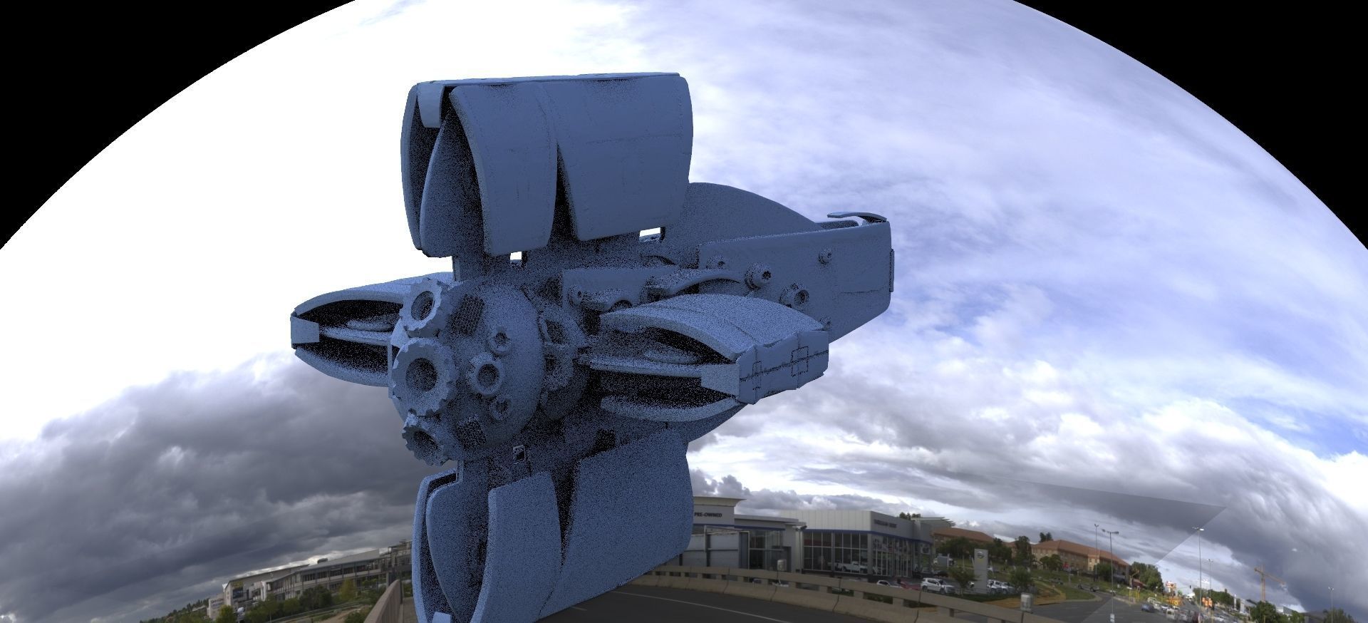 7 Spaceship Designs 3D model_15