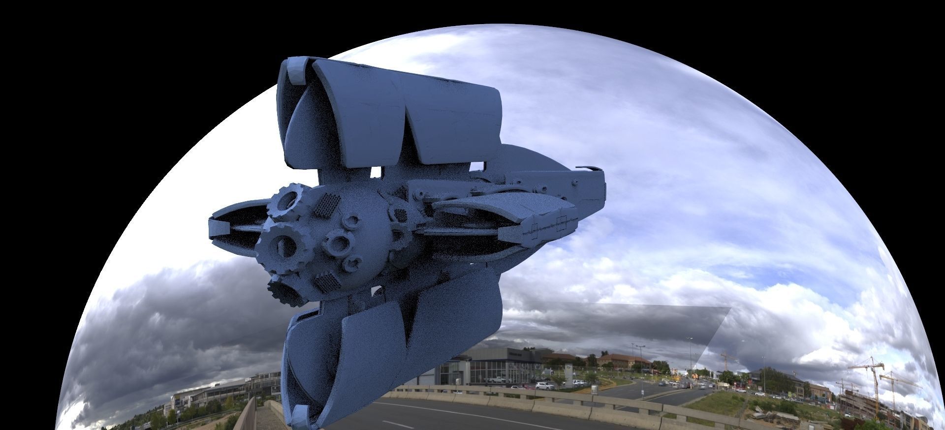 7 Spaceship Designs 3D model_13