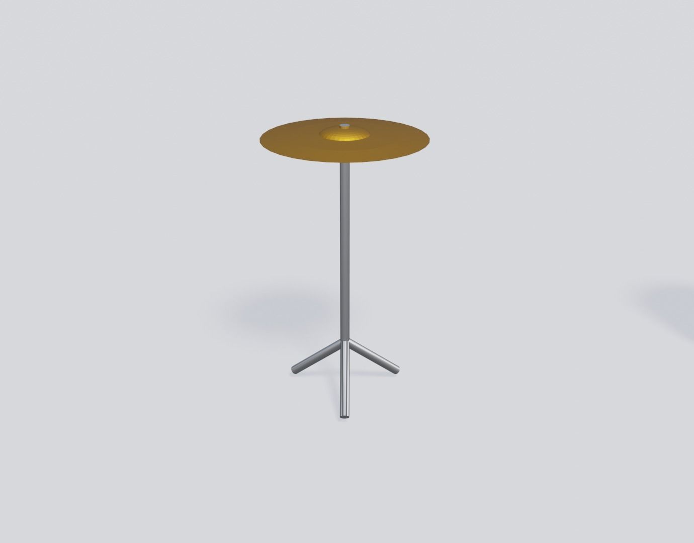 Rock Instruments Set Low-poly 3D model_11