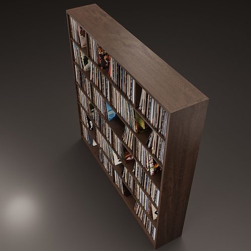 Vinyl Storage No14 3D model 7