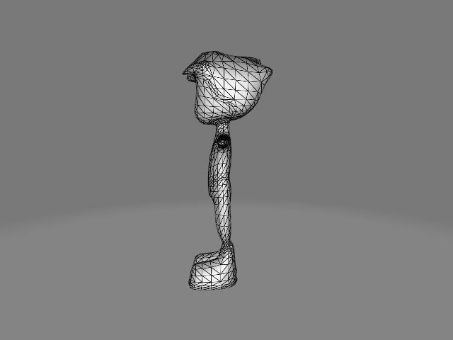 Low-Poly Character RIG Low-poly 3D model_5