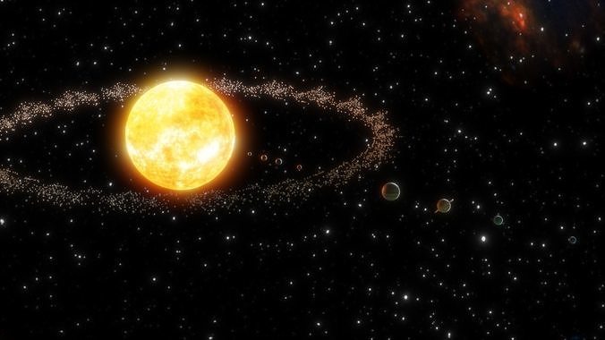 Solar System Free Download Free 3D model