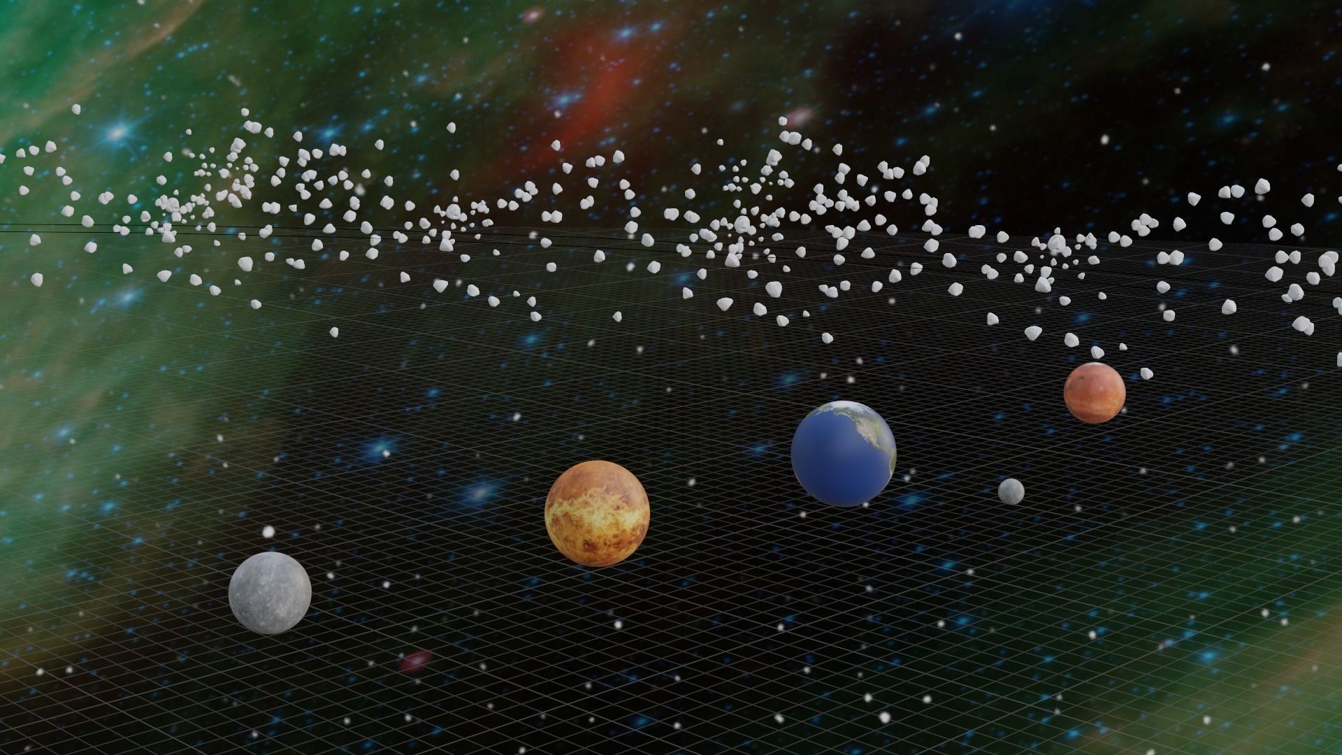 Solar System Free Download Free 3D model_6