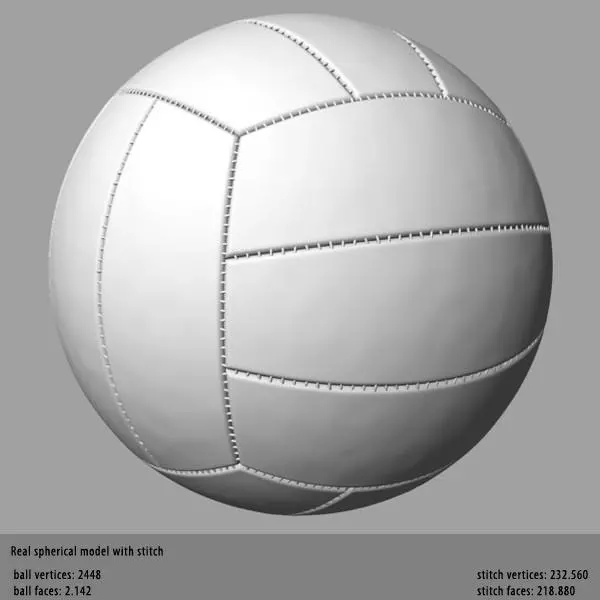 Volleyball ball 3D model