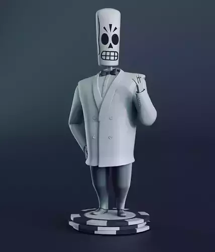 Manny Calavera - Grim Fandango 3D print model