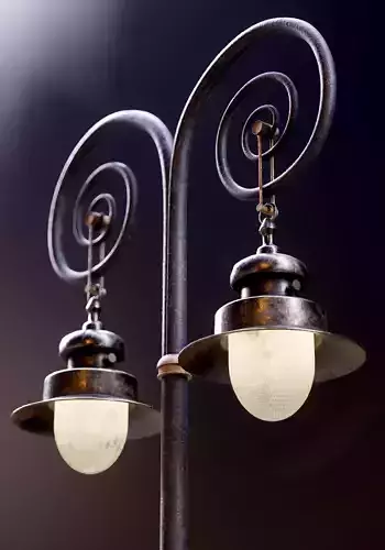 Modular Old Street Lighting 8K - 10 sizes