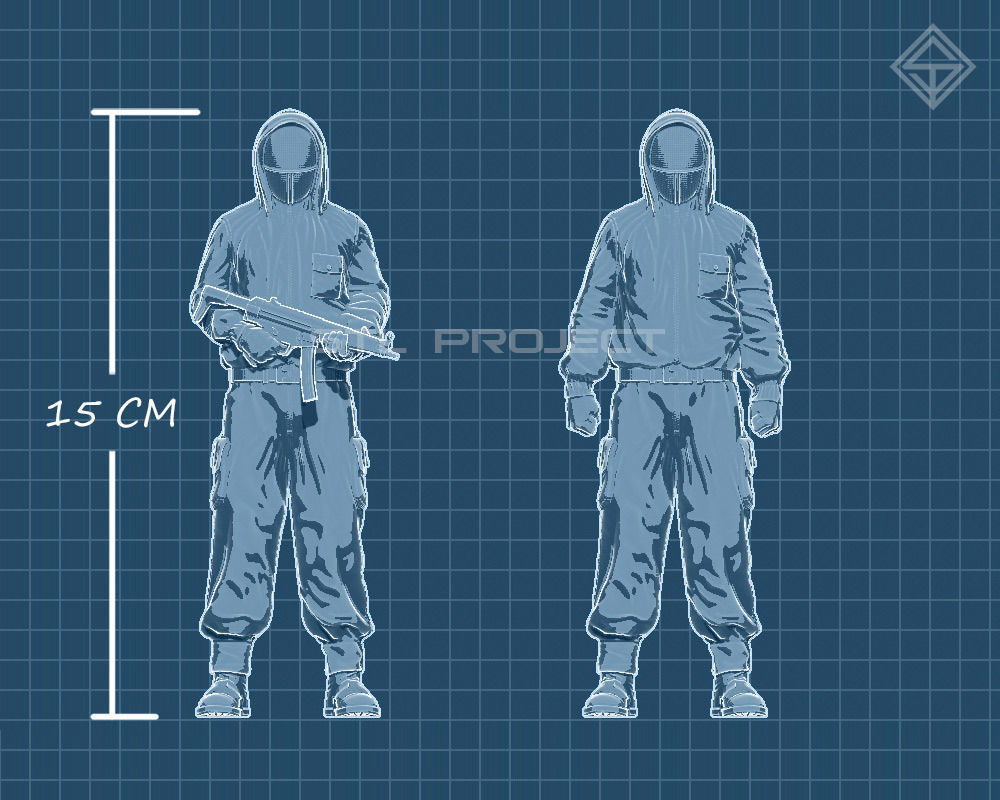 Pink Soldier 3D print model_6