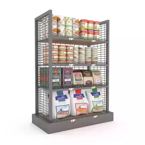 canned food 02 Low-poly 3D model